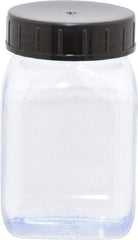 Dynalon Labware - 100 mL Wide-Mouth Bottle - PVC, Clear, 2.87" High x 1.3" Diam, 1.3" Cap - A1 Tooling