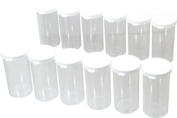 Dynalon Labware - 40 Drams Vial - Polystyrene, Clear, 4" High x 1-3/4" Diam, 3/4" Cap - A1 Tooling