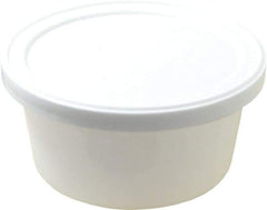 Dynalon Labware - 4 oz Disposable Container - Polyethylene, White, 1-1/8" High x 3.56" Diam, 3/4" Cap - A1 Tooling