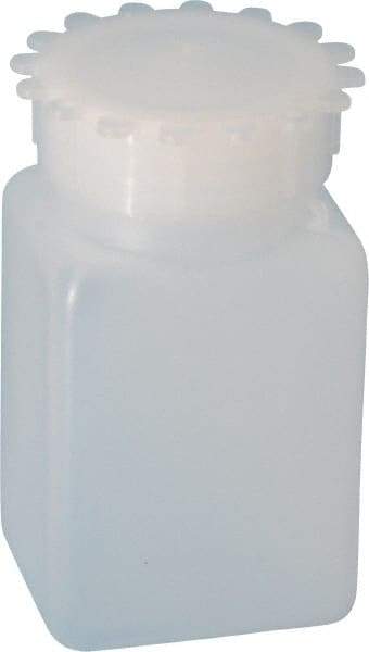 Dynalon Labware - 100 mL Wide-Mouth Bottle - Polyethylene, Translucent, 3.74" High x 1.65" Diam, 3/4" Cap - A1 Tooling