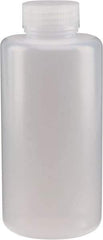 Dynalon Labware - 1,000 mL Wide-Mouth Bottle - Polyethylene, Translucent, 8.23" High x 3.54" Diam, 3/4" Cap - A1 Tooling