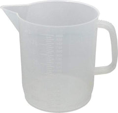 Dynalon Labware - 2,000 ml Polypropylene Graduated Beaker - 50 ml Graduation, 5-23/32" Diam x 6-1/2" High - A1 Tooling