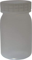 Bel-Art - 16 oz Wide-Mouth Bottle - Polypropylene, Translucent, 5.3" High x 3.2" Diam, 3/4" Cap - A1 Tooling