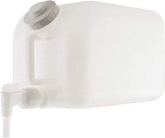 Bel-Art - 5 Gal Carboy - Polyethylene, White, 15" Diam, 3/4" Cap - A1 Tooling