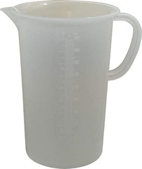 Bel-Art - 2,000 ml Polypropylene Graduated Pitcher - 100 ml Graduation, x 8-1/2" High - A1 Tooling