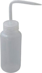 Bel-Art - 8 oz Wide-Mouth Bottle - Polyethylene, Translucent, 43mm Cap - A1 Tooling