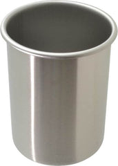 VOLLRATH - Round, Chrome Stainless Steel Food Storage Container - 5.8" High x 4.1" Wide - A1 Tooling