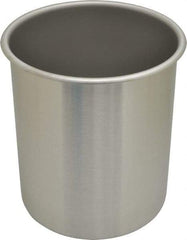 VOLLRATH - Round, Chrome Stainless Steel Food Storage Container - 8.6" High x 7.3" Wide - A1 Tooling