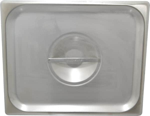 VOLLRATH - 12.8" Long x 10.4" Wide, Rectangular Stainless Steel Lid - Use with Food Pan - A1 Tooling