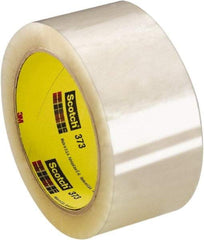 3M - 48mm Wide x 0.06mm Thick x 1,500m Long, 373 Box Sealing & Label Protection Tape - Clear, Use for General Industrial - A1 Tooling