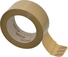 3M - 2" x 110 Yd Natural (Color) Rubber Adhesive Sealing Tape - Polypropylene Film Backing, 1.9 mil Thick, 44 Lb Tensile Strength, Series 371 - A1 Tooling