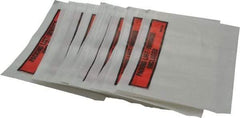 3M - 1,000 Piece, 5-1/2" Long x 7" Wide, Envelope - Packing List/Invoice Enclosed, Orange Top Border - A1 Tooling