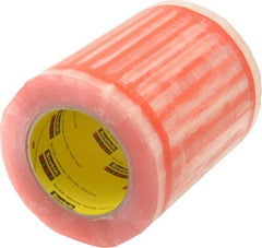 3M - 500 Piece, 8" Long x 6" Wide, Tape Roll - Document Enclosed, Clear with Orange Border - A1 Tooling