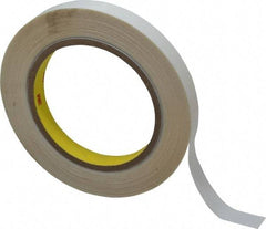 3M - 1/2" x 36 Yd Acrylic Adhesive Double Sided Tape - 3.9 mil Thick, Clear, Polyester Film Liner, Continuous Roll, Series 444 - A1 Tooling