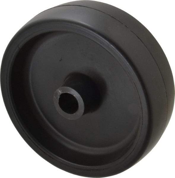 Fairbanks - 6 Inch Diameter x 2 Inch Wide, Polyolefin Caster Wheel - 650 Lb. Capacity, 2-3/16 Inch Hub Length, 3/4 Inch Axle Diameter, Plain Bearing - A1 Tooling