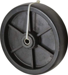 Fairbanks - 8 Inch Diameter x 2 Inch Wide, Polyolefin Caster Wheel - 800 Lb. Capacity, 2-3/16 Inch Hub Length, 3/4 Inch Axle Diameter, Roller Bearing - A1 Tooling