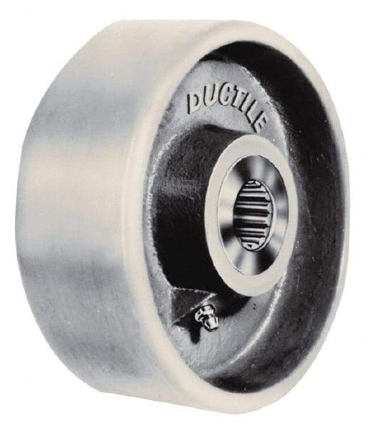 Fairbanks - 6 Inch Diameter x 2-1/2 Inch Wide, Ductile Iron Caster Wheel - 3,500 Lb. Capacity, 2-3/4 Inch Hub Length, 1 Inch Axle Diameter, Roller Bearing - A1 Tooling