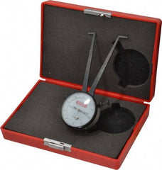 SPI - 30 to 55mm Inside Dial Caliper Gage - 0.025mm Graduation, 0.038mm Accuracy, 3-1/4" Leg Length, Ball Contact Points - A1 Tooling