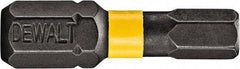 DeWALT - 1/8" Hex Bit - 1/4" Hex Drive, 1" OAL - A1 Tooling