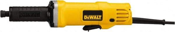 DeWALT - 1/4 Inch Collet, 25,000 RPM, Inline, Electric Die Grinder - 120 Volt, 0.4425 Hp, 4.2 Amp, 6.5 Ft. Long Cord - A1 Tooling