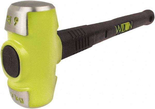 Wilton - 6 Lb Head, 16" Long Sledge Hammer - Steel Head, Steel Handle with Grip - A1 Tooling