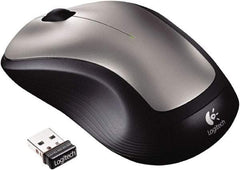 Logitech - Silver Mouse - Use with Windows XP, Vista, 7, 8 - A1 Tooling