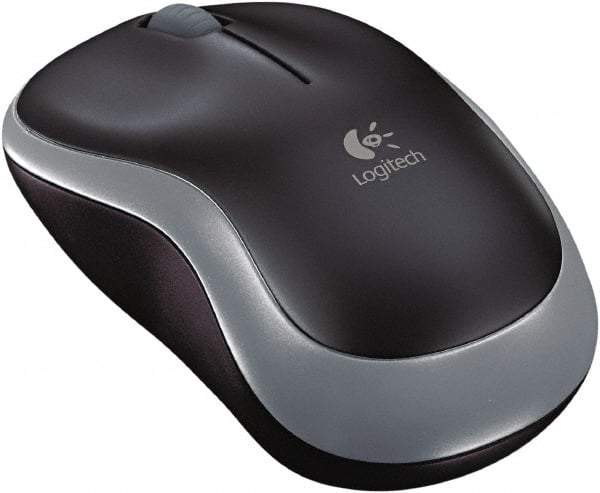 Logitech - Black Mouse - Use with Mac OS X 10.4 & Later, Windows XP, Vista, 7 - A1 Tooling