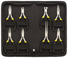 General - 8 Piece Mini Plier Set - Comes in Vinyl Case - A1 Tooling