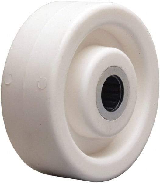 Hamilton - 4 Inch Diameter x 1-1/2 Inch Wide, Polyolefin Caster Wheel - 400 Lb. Capacity, 1-5/8 Inch Hub Length, 5/8 Inch Axle Diameter, Plain Bore Bearing - A1 Tooling