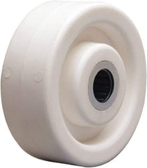 Hamilton - 4 Inch Diameter x 1-1/2 Inch Wide, Polyolefin Caster Wheel - 400 Lb. Capacity, 1-5/8 Inch Hub Length, 1/2 Inch Axle Diameter, Straight Roller Bearing - A1 Tooling