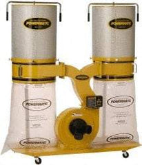 Jet - 115/230 Volt Dust Collector - 236 CFM Air Flow, 10-1/2" Static Pressure Water Level - A1 Tooling