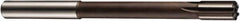 DORMER - 18mm Solid Carbide 6 Flute Chucking Reamer - Straight Flute, 14mm Straight Shank, 22mm Flute Length, 182mm OAL - A1 Tooling