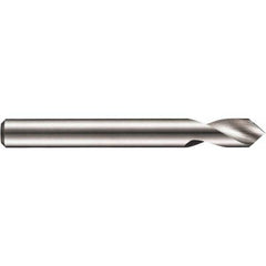 DORMER - 12mm Body Diam, 90°, 102mm OAL, Solid Carbide Spotting Drill - A1 Tooling