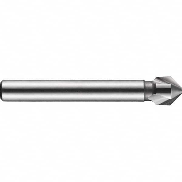 DORMER - 6mm Shank Diam, 3 Flute 90° Solid Carbide Countersink - A1 Tooling