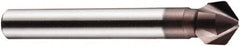 DORMER - 6mm Shank Diam, 3 Flute 100° High Speed Steel Countersink - A1 Tooling