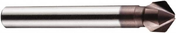 DORMER - 6mm Shank Diam, 3 Flute 100° High Speed Steel Countersink - A1 Tooling