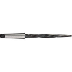 Union Butterfield - 7/16" Reamer Diam, 1/4" Small End Diam, 2MT Morse Taper Shank, 4-3/8" Flute, Bridge Reamer - A1 Tooling