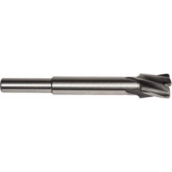 Union Butterfield - 1/4" Shank, Diam, 4 Flutes, Straight Shank, Interchangeable Pilot Counterbore - A1 Tooling