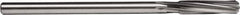 Union Butterfield - 17/64" High Speed Steel 6 Flute Chucking Reamer - Spiral Flute, 1/4" Straight Shank, 1-1/2" Flute Length, 6" OAL - A1 Tooling