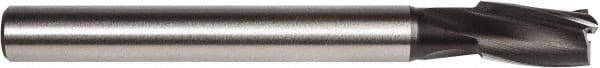 Union Butterfield - 1/4" Diam, 15/64" Shank, Diam, 3 Flutes, Straight Shank, Interchangeable Pilot Counterbore - 3-13/16" OAL, 3/4" Flute Length, Bright Finish, High Speed Steel, Aircraft Style - A1 Tooling