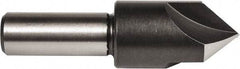 Union Butterfield - 5/8" Head Diam, 3/8" Shank Diam, 3 Flute 100° High Speed Steel Countersink - Bright Finish, 2-1/4" OAL, Single End, Straight Shank, Right Hand Cut - A1 Tooling