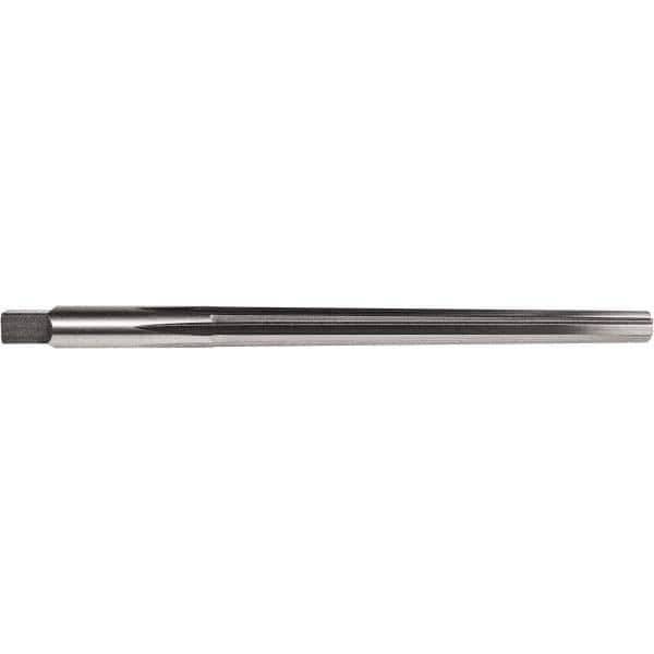 Union Butterfield - #0 Pin, 0.1638" Diam, 0.1287" Small End, 11/64" Diam Straight Shank, 1-11/16" Flute, Taper Pin Reamer - A1 Tooling