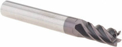 M.A. Ford - 9/32", 5 Flute, Single End, Solid Carbide, 0.015" Corner Radius End Mill - 2-1/2" OAL, 38° Helix, Right Hand Flute, 5/8" LOC, Right Hand Cut - A1 Tooling