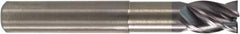 M.A. Ford - 20mm, 4 Flute, Single End, Solid Carbide, 1mm Corner Radius End Mill - 112mm OAL, 35/38° Helix, Right Hand Flute, 30mm LOC, Right Hand Cut, 62mm Extended Reach - A1 Tooling