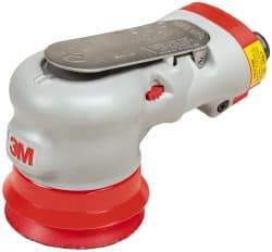 3M - 12,000 OPM, 17 CFM Air Consumption, 90 psi Air Pressure, Palm Air Orbital Sander - Round Pad, - A1 Tooling