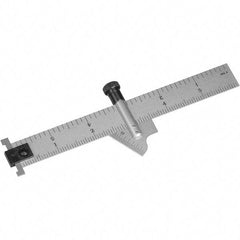 Mitutoyo - Drill Point Gages Bevel Angle: 59.00 Includes Ruler: Yes - A1 Tooling