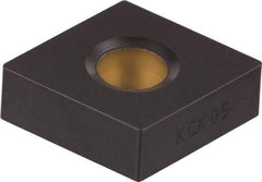 Kennametal - CNMA544 Grade KCK15 Carbide Turning Insert - TiCN/Al2O3 Finish, 80° Diamond, 5/8" Inscr Circle, 1/4" Thick, 1/16" Corner Radius - A1 Tooling