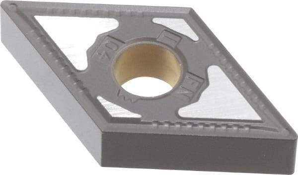 Kennametal - DNMG431 FN Grade KCK05 Carbide Turning Insert - TiCN/Al2O3 Finish, 55° Diamond, 1/2" Inscr Circle, 3/16" Thick, 1/64" Corner Radius - A1 Tooling