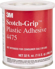 3M - 32 Fluid Ounce Container, Clear, Can Synthetic Resin Construction Adhesive - Series 4475 - A1 Tooling