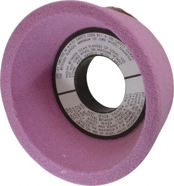 Grier Abrasives - 4" Diam, 1-1/4" Hole, 1-1/2" Thick, 80 Grit Type 11 Tool & Cutter Grinding Wheel - A1 Tooling